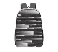 YXDVPALNE Code programmeur noir,16 pouces Sac à dos décontracté Sac à dos transparent Sac d'école résistant à l'eau