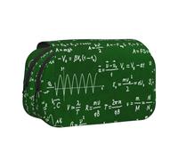 YXDVPALNE Équations mathématiques Formules Trousse à Crayons Portable à Double Coque avec Fermeture éclair