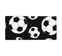 YXDVPALNE Football,Tapis de Souris Grand Format pour Ordinateur, avec Base antidérapante en Caoutchouc, 40 x 90 cm