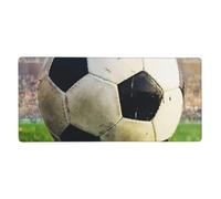YXDVPALNE Football,Tapis de Souris Grand Format pour Ordinateur, avec Base antidérapante en Caoutchouc, 40 x 90 cm