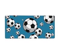 YXDVPALNE Football,Tapis de Souris Grand Format pour Ordinateur, avec Base antidérapante en Caoutchouc, 40 x 90 cm
