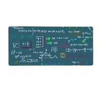 YXDVPALNE Formule mathématique imprimée,Tapis de Souris Grand Format pour Ordinateur, avec Base antidérapante en Caoutchouc, 40 x 90 cm