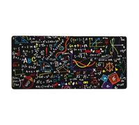 YXDVPALNE Formule mathématique,Tapis de Souris Grand Format pour Ordinateur, avec Base antidérapante en Caoutchouc, 40 x 90 cm