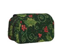YXDVPALNE Houx Trousse à Crayons Portable à Double Coque avec Fermeture éclair