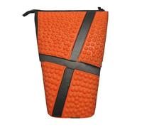 YXDVPALNE Ligne Noire de Basket-Ball,Trousse à Crayons télescopique, Porte-Crayons avec Pochette à Crayons zippée