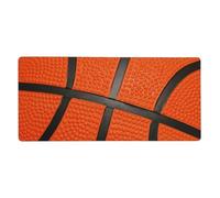 YXDVPALNE Ligne Noire de Basketball,Tapis de Souris Grand Format pour Ordinateur, avec Base antidérapante en Caoutchouc, 40 x 90 cm