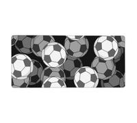 YXDVPALNE Match de Football en équipe,Tapis de Souris Grand Format pour Ordinateur, avec Base antidérapante en Caoutchouc, 40 x 90 cm