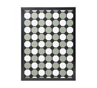 YXDVPALNE Motifs octogonaux sans couture,Impressions d'art mural, cadre noir, peinture décorative à suspendre pour la maison, 30 x 40 cm