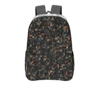 YXDVPALNE Programmeur Code informatique,16 pouces Sac à dos décontracté Sac à dos transparent Sac d'école résistant à l'eau