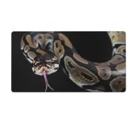 YXDVPALNE Serpent Python,Tapis de Souris de Bureau Grand Format avec Base antidérapante en Caoutchouc, 40 x 70 cm