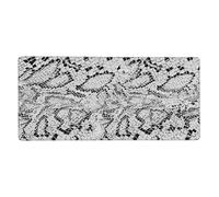 YXDVPALNE Texture de Peau de Serpent,Tapis de Souris Grand Format pour Ordinateur, avec Base antidérapante en Caoutchouc, 40 x 90 cm
