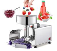 YXFAZPP Fraiseuse à tomates commerciale, presse-agrumes en acier inoxydable pour sauce tomate, presse-agrumes