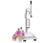 YXFAZPP Machine à boucher de parfum, presse pour bouchons de parfum, presse à bouchons en aluminium pour flacons de pulvérisation de 13/15/18/20 mm, avec aide de positionnement à la base (15 mm)
