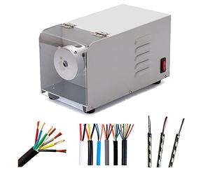YXFAZPP Machine à dénuder Automatique 2 en 1, Machine à éplucher Les câbles, diamètre de 1,2 à 4 mm, dénudeur de câbles, Longueur de dénudage : 2 à 20 mm pour Un Seul multibrin