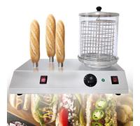 YXFAZPP Machine à Hot-Dog 2 en 1 et Machine à réchauffer Les Petits Pains Cuiseur à Vapeur électrique pour Hot-Dog Machine à Hot-Dog et Machine à réchauffer Les Petits Pains (3)