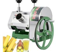 YXFAZPP Machine à jus de Canne à Sucre,Machine Commerciale Manuelle à Sucre Extra-ctor, Presse-Agrumes à Canne à Sucre en Acier Inoxydable,Extracteur de jus de Canne à Sucre Manuel