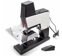 YXFAZPP Machine à piquer à Cheval, agrafeuse électrique, Automatique, Rapide et Robuste, Couture à Plat/piqûre à Cheval, adaptée à Une Utilisation au Bureau