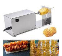 YXFAZPP Machine à Tour de Pommes de Terre, Coupe-Spirale de Pommes de Terre, trancheuse de Pommes de Terre électrique Tornado, Machine à Tour de croustilles de Pommes de Terre, tornade