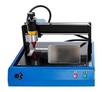 YXFAZPP Machine de marquage électrique en métal, Machine de Gravure de plaques nominatives industrielles, graveuse de marquage, Acier Inoxydable, Gravure en Aluminium (200x150MM)