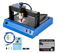 YXFAZPP Machine de Marquage Métallique Électrique 400W Machine de Gravure Métallique Outil de Graveur Métallique 2in/s pour Plaque de Nom de Chien Carte d'Identité