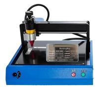 YXFAZPP Machine de marquage métallique électrique, Machine de Gravure à Point de métal, Appareil de Gravure pour étiquettes de Lettres et de numéros, Plaque signalétique pour métaux (200 * 150mm)