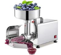 YXFAZPP Machine de passoire électrique pour tomate presse de meulage alimentaire commerciale en acier inoxydable et machine de passoire, passoire alimentaire