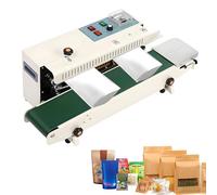 YXFAZPP Machine de scellage Automatique FR-900 Sealer Horizontal continu Scelleuse à Chaleur constante Machine de scellage de Sacs en Plastique Outil d'emballage électrique (220v)