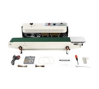 YXFAZPP Machine de Scellage Automatique Horizontale Continue FR-900 pour Sacs Plastiques, Scelleuse à Bande Électrique 750W Outil d'emballage (110v)