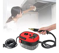 YXFAZPP Nettoyeur à Vapeur Haute Pression 2500w 220v, Machine de Nettoyage de Tissus d'ameublement, Machine de Nettoyage à Vapeur Portable Portable à pompage Automatique (Red)
