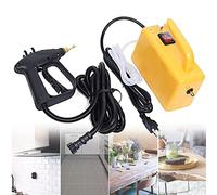 YXFAZPP Nettoyeur à Vapeur Portable, Machine de Nettoyage à Vapeur électrique Haute Pression 220V 2600W, Nettoyeur à Vapeur pour climatiseur de Cuisine à Domicile, Noir (Yellow)