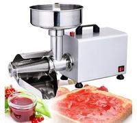 YXFAZPP Passapomate électrique, fraiseuse commerciale alimentaire, presse-étoupe pour confitures et sauces, acier inoxydable, pour la production de sauce tomate