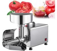 YXFAZPP Passoire à tomates électrique, fraiseuse commerciale alimentaire en acier inoxydable, presse-fruits, fabricant de sauce de 160 kg/h, large application