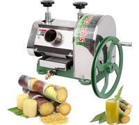 YXFAZPP Presse-Agrumes Manuel pour Canne à Sucre en Acier Inoxydable Presse à jus de Canne à Sucre Extr-Actor Machine à Presser pour jus de Canne à Sucre Machine à Presser pour