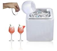 YXFAZPP Refroidisseur de Verre CO2, Refroidisseur instantané en Verre, congélateur Flash de 6 Secondes à -40°C avec lumière LED, Refroidisseur de Tasse de Bar Professionnel pour vin