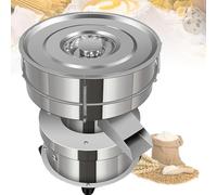 YXFAZPP Tamis Vibrant Machine à Tamis électrique en Acier Inoxydable φ300mm Tamis à Poudre Professionnel 1350RPM Agitateur de Tamis Automatique pour Particules de Poudre Liquide (15cm)