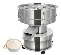 YXFAZPP Tamiseur de Poudre Automatique 50W, Machine vibrante de Tamis Automatique, Machine à agiter Le Tamis, 1350N / Min pour Les Particules de Poudre (15cm)