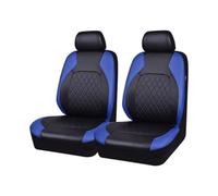 YXFCD 2 Housses Siège Avant Voiture pour Citroen C3 2002-2025, Protection Coussins De Siège Couvre Cuir Non Slip Respirantes Confortable Accessoires,C/Blue