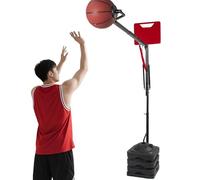 YXHGNNS Support de cerceau de basket réglable en hauteur pour une meilleure pratique du tir, pour une pratique de tir en intérieur et en extérieur