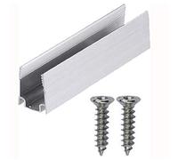 YXHL® 20pc LED Neon Rope Attache à clip en aluminium, vis 40pc, pour néon RGB de 8 mm uniquement