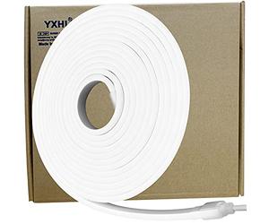YXHL® LED Neon 5 meteres DC 12V 6000k lumière de bande imperméable à l'eau blanche intérieure et extérieure