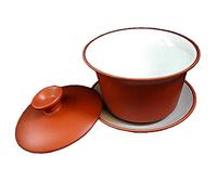 YXHUPOT Tasse à thé, 150 ml, bol à thé kungfu blanc, tasse rouge