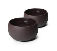 YXHUPOT Teacup Lot de 2 tasses à thé en argile Yixing chinoise Zini Zisha Gongfu 50 ml (Zini)