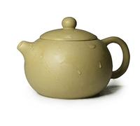 YXHUPOT Théière 200 ml en argile chinoise Yixing Xishi naturelle Zisha Jaune Pot Kungfu Thé