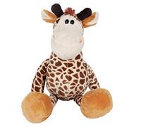 Yxian Jungle Animal en Peluche Lion Tigre Chimpanzé Raton Laveur Chien Girafe Renard Éléphant Singe Zèbre Jouet Anniversaire Noël Halloween Fête Maison Décoration Fournitures 25cm (Girafe)