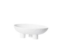 YXINAER Bol à Fruits Moderne Ceramic Stone Fruit Tray Creative Retro Forks Decorative Storage Bowl