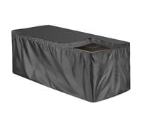 YXINAER Housses pour Coffre De Jardin Housse de Protection for Coffre terrasse extérieur avec Fermeture éclair, imperméable, Rangement Jardin, Patio