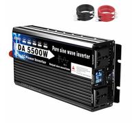 YXINHONGYUE 12V 24V 48V 60V 72V à 110V 220V Pure Sinus Wave Inverter DC Entrée AC Sortie 50Hz Convertisseur d'énergie Solaire à Basse fréquence avec Protection Multiple pour RV, Camion,12v to 110v