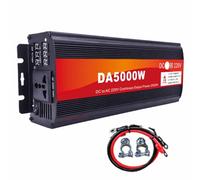 YXINHONGYUE 72v to 110v, 50Hz 60Hz Maison Inverteur de Puissance 2500W / 5000W pic Pure Sinus Wave RV Inverteur DC 12V 24V 48V 60V 72V DC à 240V AC Convertisseur pour systèmes solaires