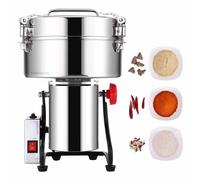 YXINHONGYUE Broyeur à céréales Sec sans poussière et à Faible Bruit 4500 W Broyeur à Poudre de blé électrique de Type oscillant Machine Commerciale de Farine de maïs Superfine en Acier Inoxydable