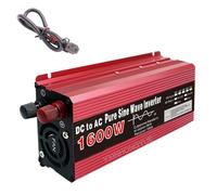 YXINHONGYUE Convertisseur de Puissance à Onde sinusoïdale Pure 1600 W 48 V/60 V CC vers 110 V/220 V CA avec écran LCD 60 Hz pour véhicules solaires autonomes,48v to 230v 50hz